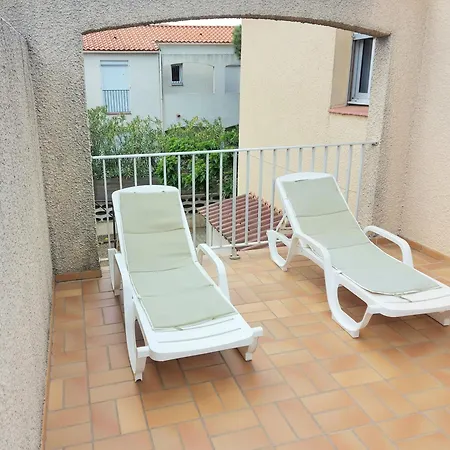 Soleil Catalan Ok Cheques Vacances Animaux 150m Mer 4pers Wifi Terrasse Saint-Cyprien (Pyrenees-Orientales)